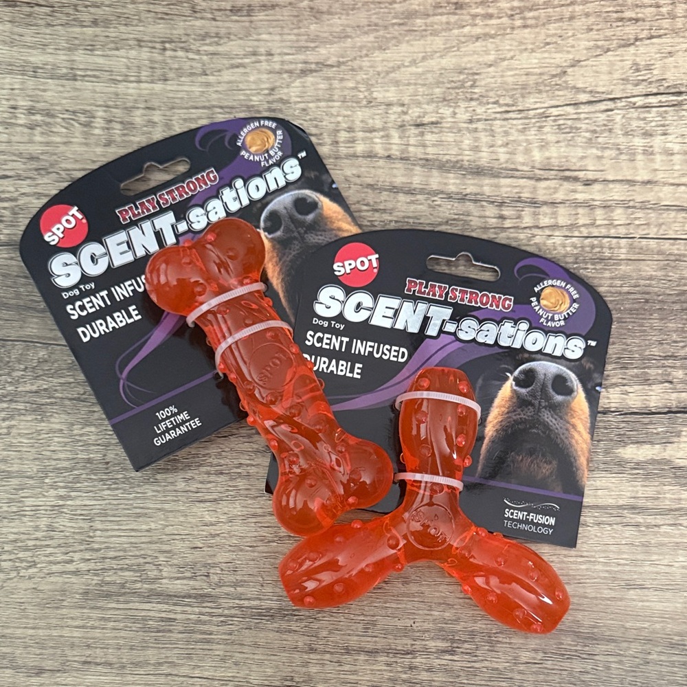 SCENT-sations Durable‎ Dog Toy - Orange